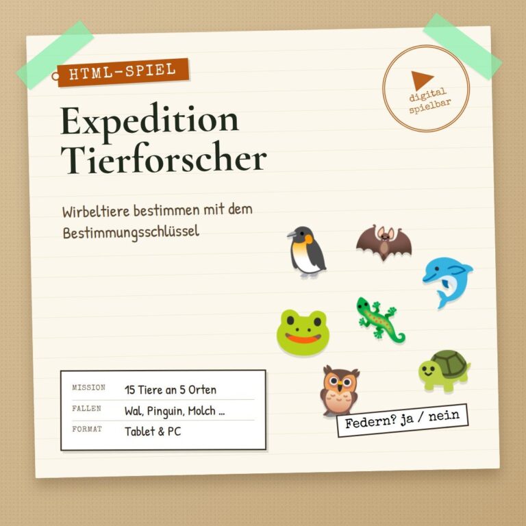 Titelbild: Expedition Tierforscher